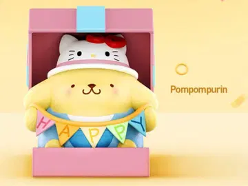 POPMART 산리오 키티 50th 폼폼푸딩 미개봉 새상품