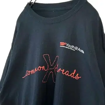 common X TED 오스틴 티셔츠 블랙 검정 구제 의류
