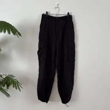suadeo 40 블랙 카고 팬츠