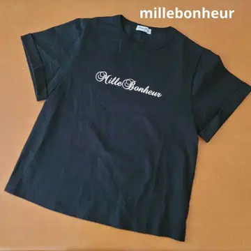 millebonheur KOBE 반팔 티셔츠 블랙