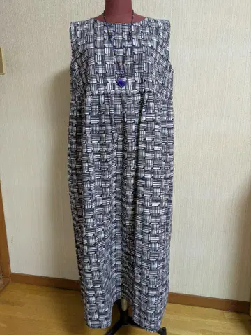 유카타 리메이크 원피스 개더 원피스 길이 110