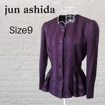 jun ashida 준 아시다 퍼플 보라색 자켓 사이즈 9
