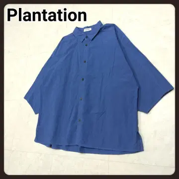 플랜테이션 셔츠 M Plantation