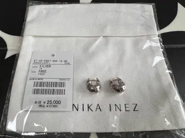 ANIKA INEZ 실버 귀걸이 프리 사이즈