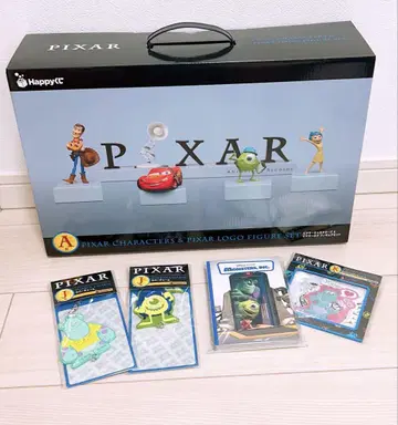 Happy 복권 / PIXAR 2025 A상 캐릭터 & 로고 피규어