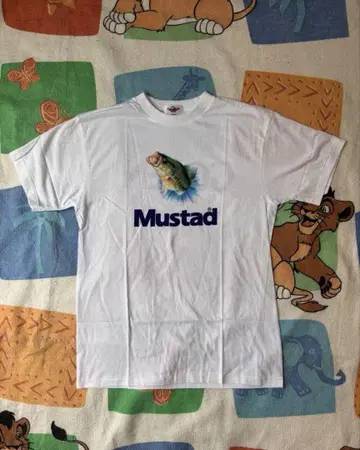 Mustad 티셔츠 90s 싱글 스티치 빈티지 티셔츠