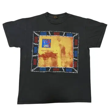 L Nine Inch Nails 월드 투어 티셔츠 1994-95
