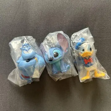 디즈니 컬러 컬렉션 참 스티치 도널드 덕 지니