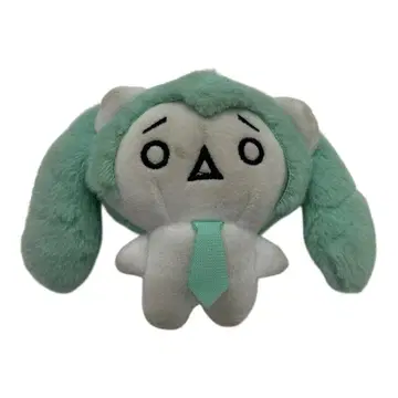 하츠네 미쿠 이모티콘 가모지 고양이 가희 봉제 인형 마스코트 키링