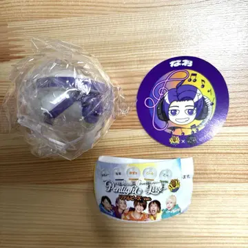 리얼 피스 프리미엄 응원봉 나오 시프라 가챠 스티커 세트