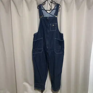 디키즈 오버롤 데님