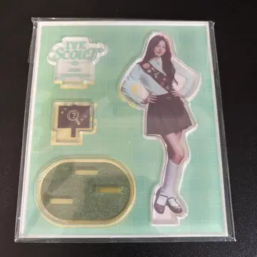 IVE 원영 SCOUT 서울 콘서트 아크릴 스탠드 트레이딩 카드 포함