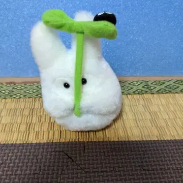 토끼 봉제 인형 화이트 15cm