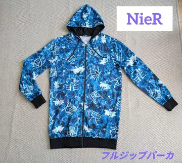 NieR 니어 클로징 풀 집업 후드티