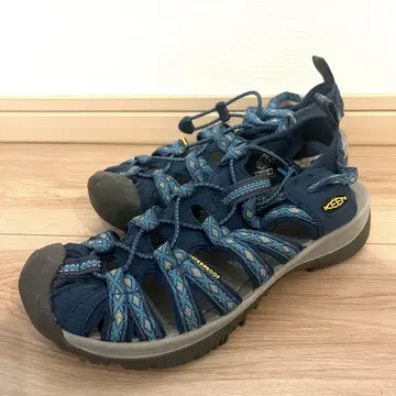 KEEN WHISPER 킨 위스퍼 샌들 블루 24.5cm