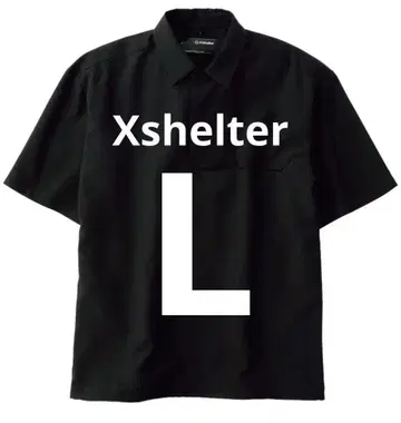워크맨 엑스 쉘터 더위 피케 셔츠 L 블랙 화제의 더위