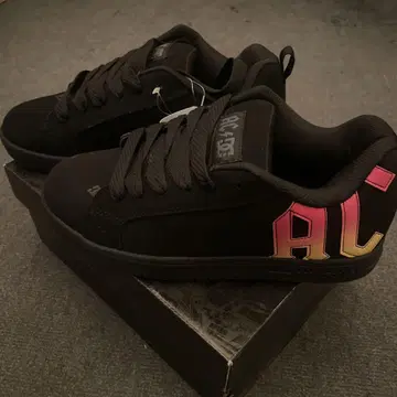 레어 AC/DC DC Shoes 스니커즈 밴딩 콜라보