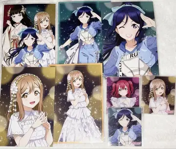 러브 라이브 Aqours 타워 레코드 엽서 AZALEA 세트