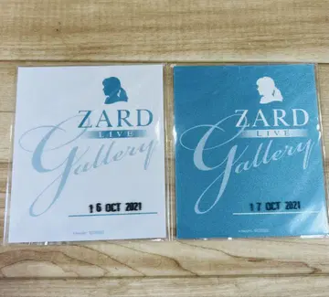 ZARD Live gallery 패스풍 스티커 2장 세트