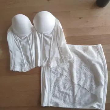 브라이덜 이너 화이트 M 사이즈