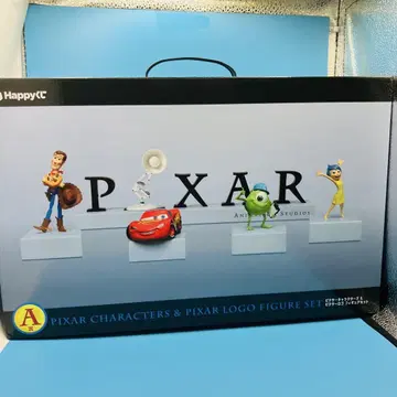 PIXAR happy 복권 A상 픽사 캐릭터 & 로고 피규어 세트