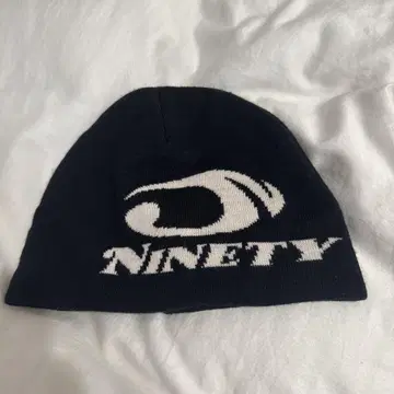 9090 비니 NINETY 블랙 니트 모자