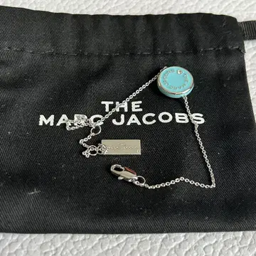 THE MARC JACOBS 체인 팔찌 터콰이즈