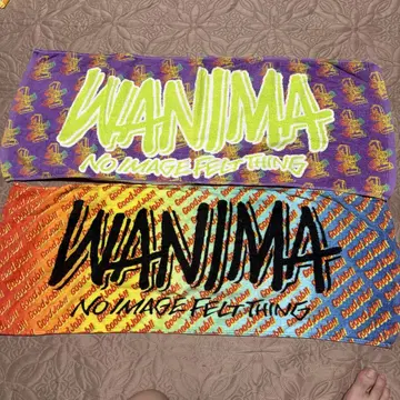 WANIMA 타월 2장 세트