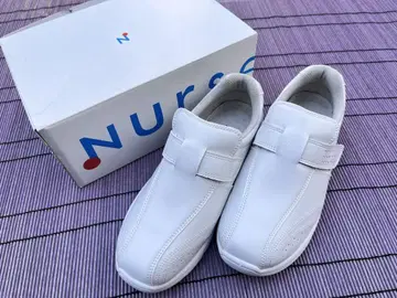 NURSE 간호화 화이트 22.5 플레인 벨트 843
