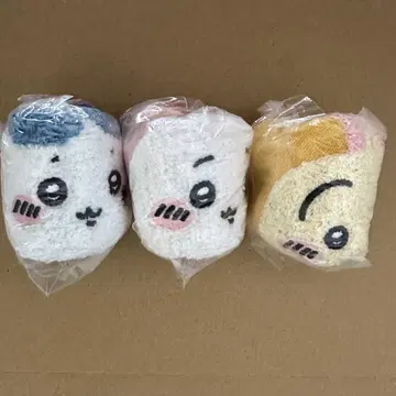 3종 세트 치이카와 (먼작귀) 하치와레 토끼 모코모코 파우치 2