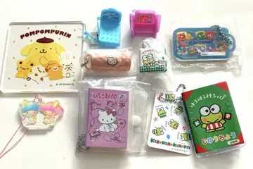 산리오 키티 케로피 가챠가챠 캡슐 토이