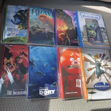 PIXAR 픽사 Happy 복권 H상 엽서 북 컴프 8종