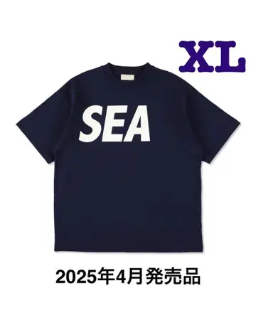 WIND AND SEA SEA S/S Tee XL 사이즈 네이비