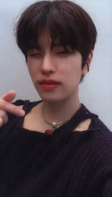 StrayKids MAXIDENT Seungmin 트레이딩 카드 핑크
