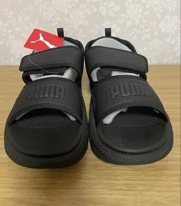 푸마 소프트 라이드 프로 블랙 스포츠 샌들 27cm 미사용품