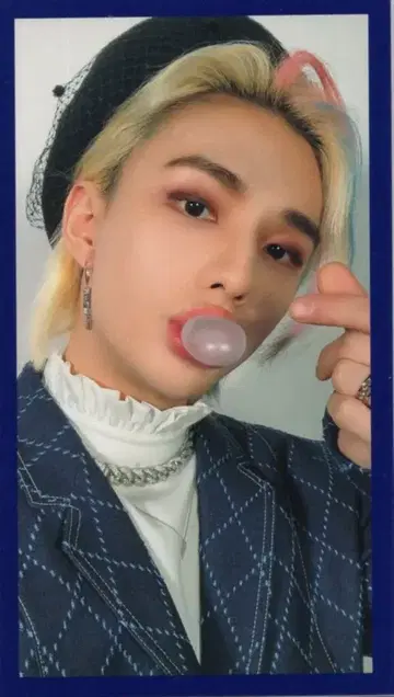 StrayKids 초회 한정판 B Hyunjin Circus 파랑