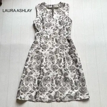 LAURA ASHLAY 꽃무늬 슬리브리스 원피스