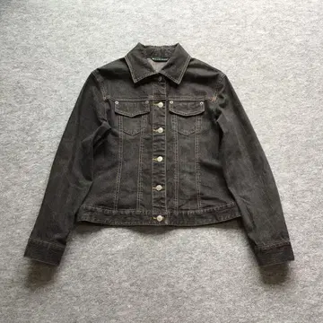 IY BASICS 자켓 블랙 데님 코튼 062703