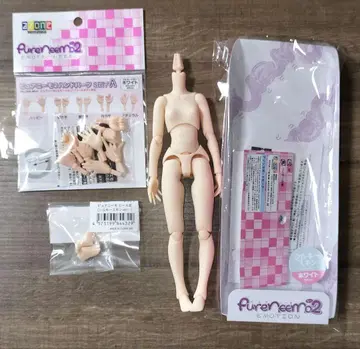 퓨어니모 2 에모션 S 실키 스킨 화이트 인형 커스텀