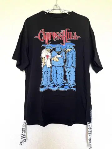 Cypress Hill 그래픽 티셔츠 블랙