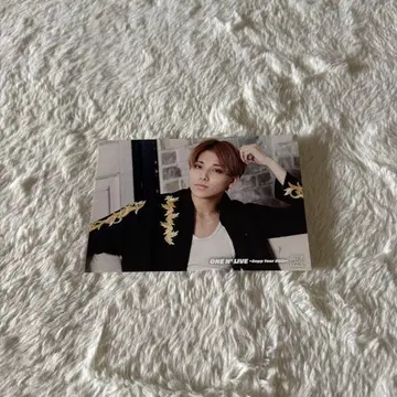 ONE N' ONLY HAYATO 타카오 하야토 엽서 사인 원엔