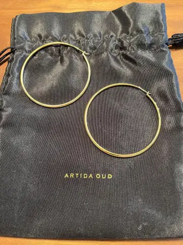 ARTIDA OUD 골드 후프 귀걸이 아르티다 우드 미사용