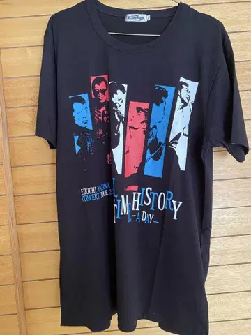 야자와 에이요시 2001년 콘서트 티셔츠 XL