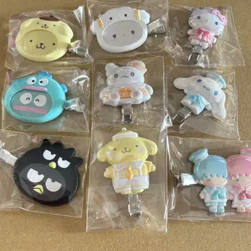 sanrio 산리오 시크릿 헤어 클립 앞머리 클립 묶음 판매