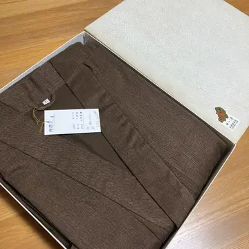 이즈즈 구로후쿠도라쿠 상 사마기 브라운 L 사이즈 면 100%