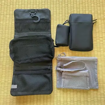 MUJI 파우치 묶음 판매 5종 세트