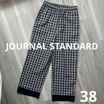 JOURNALSTANDARD 기하학 패턴 이지 팬츠 38