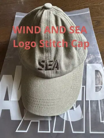 WIND AND SEA 로고 스티치 캡