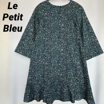 Le Petit Bleu 리버티 원피스 일본제 엘레오노라 패턴 NIMES