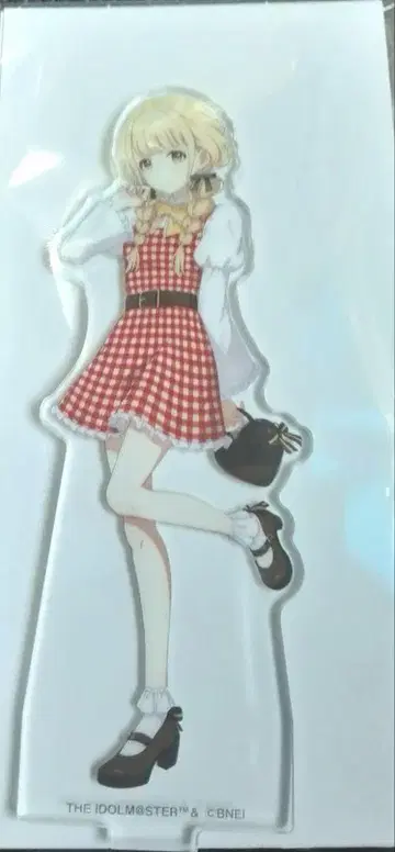 후지타 코토네 학원 아이돌 마스터 로손 콜라보 아크릴 스탠드 학마스